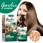 Garlic Rosemary Shampoo Deep Dandruff Removal Cleaning Oil Control Nourishing Strengthening Hair Roots Repair Damage Hair Care - Image 4