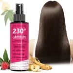230° Ginseng, Coconut Oil, and Castor Oil Leave-in Hair Spray - Instant Smoothing Formula Suitable for All Hair Types