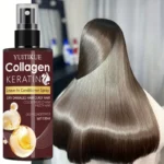 Collagen Keratin Leave-In Spray for Dry/Damaged/Curly/Frizzy Hair - Deep Conditioner & Moisturizer with Visible Changes - Image 6