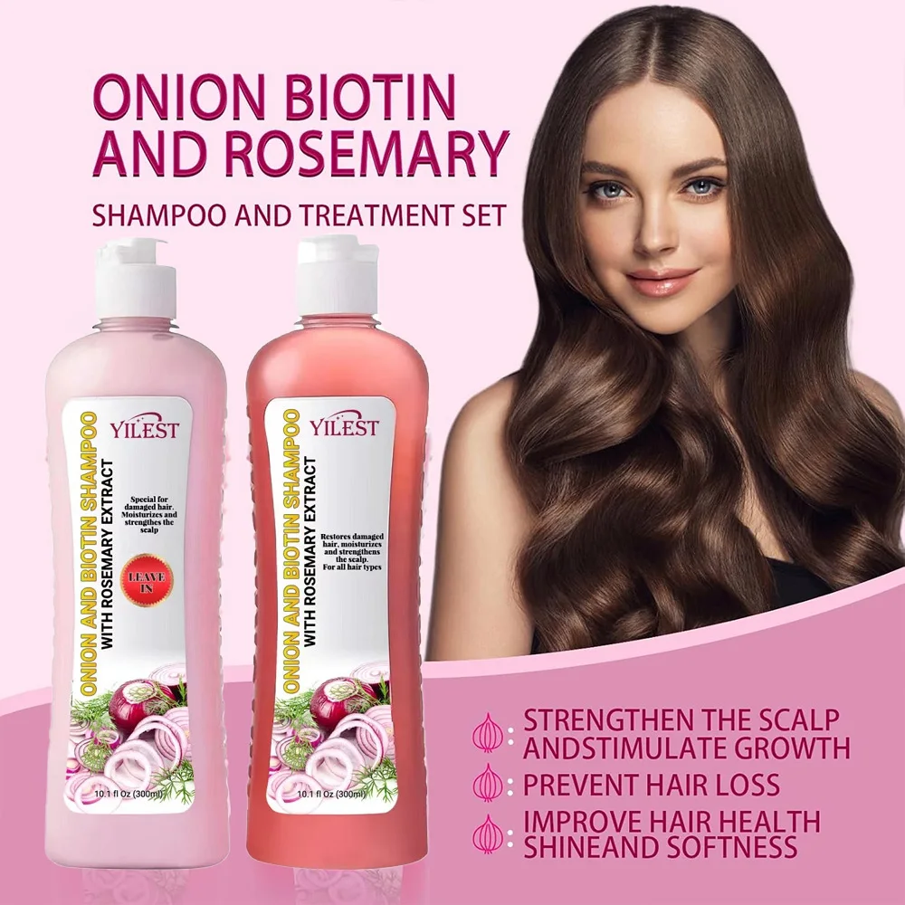 kf-S0f9402ce202246779513ed870019a019p Hair Shampoo For Fast Hair Growth Rosemary Onion Hair Regrowth Shampoo Anti Hair Loss Effective Within 7 Day Hair Growth Product - Image 1