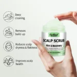 300g Rosemary Mint Scalp Scrub Deep Cleansing Refreshing Shampoo Oil Control Scalp Massager Care Products for Itchy Scalp - Image 3