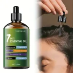 7 - in - 1 Hair Essential Oil, Reduces Dryness & Moisturizes Quickly, with Rosemary, Castor & More Oils - Image 3