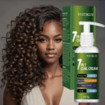 curling cream, moisturizing, smooth, easy to style, create beautiful curls at home. - Image 3