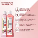Hair Shampoo For Fast Hair Growth Rosemary Onion Hair Regrowth Shampoo Anti Hair Loss Effective Within 7 Day Hair Growth Product - Image 3