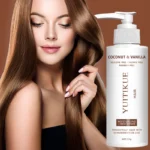 Coconut Vanilla Hair Conditioner - Moisture Lock & Strength | Silicone/Sulfate/Paraben Free Less Damage & Frizz​ - Image 3