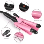 Ceramic Triple Barrel Hair-Curler Irons Hair Wave Waver Styling Tools Hair Styler Wand for Woman Professional Hair Curling Iron - Image 5