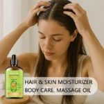 Triple Nutritional Hair Oil, repairs dry/damaged hair, increases shine and long-lasting smoothness. - Image 3