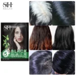 SEVICH 10Pcs Fast Black Hair Shampoo 5 Mins Fast Become Black Hair Dye Herb Natural Hair Care Restore Colorant Shampoo Hair Care - Image 3