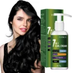 curling cream, moisturizing, smooth, easy to style, create beautiful curls at home. - Image 2