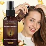 Hair Nutrient Essence deep moisturizing, instantly strengthens and softens, clear as water, non-greasy - Image 3