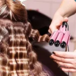 Ceramic Triple Barrel Hair-Curler Irons Hair Wave Waver Styling Tools Hair Styler Wand for Woman Professional Hair Curling Iron - Image 2