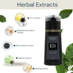 Nova Hair Dyeing 3-in-1 Hair Care Shampoo Natural Fast White Hair Dyed Black Hair Dye Lasting Convenience Men Women Hair Care - Image 6