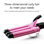Ceramic Triple Barrel Hair-Curler Irons Hair Wave Waver Styling Tools Hair Styler Wand for Woman Professional Hair Curling Iron - Image 6