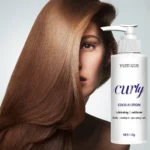 curly hair smoothing conditioner, moisturizes and deeply cares for hair, enhances shine and elasticity. - Image 4