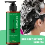 Root Nutritional Shampoo 250g, Suitable for Normal Hair Types of Moisturizing Formula, Daily Hair Care, Smooth Bottle Design, Natural Ingredients