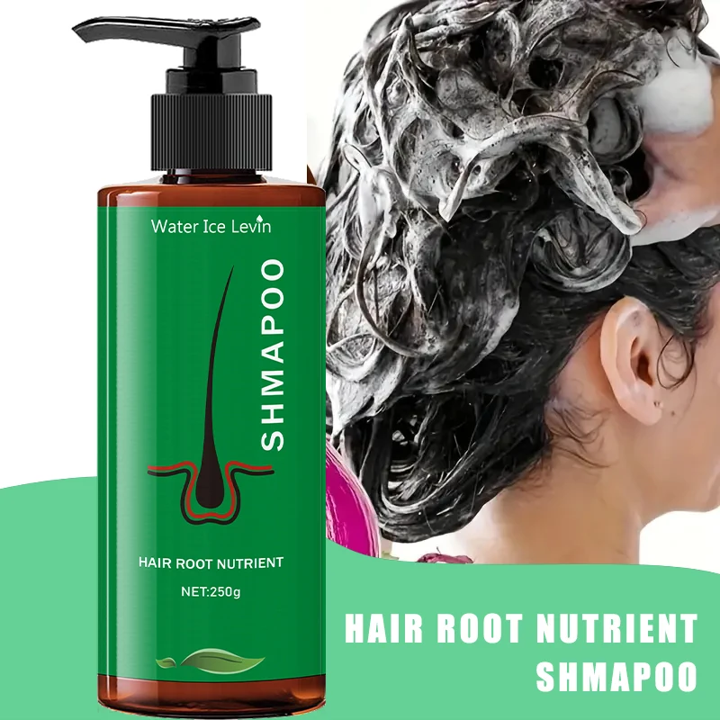 kf-Sb206d097771249e095cad5250d7ce708E Root Nutritional Shampoo 250g, Suitable for Normal Hair Types of Moisturizing Formula, Daily Hair Care, Smooth Bottle Design, Natural Ingredients - Image 1