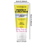 curling cream, lightweight styling cream, keeps frizz-free curls all day, enhances shine and boosts wave effect. - Image 6