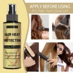 Hair Oil deeply moisturizes hair, making it soft and smooth, and protects it from heat damage. - Image 3