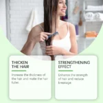 Rosemary Hair Shampoo Hair Regrowth Deep Nourishing Repair Split Ends Hair Soothing Scalp Anti Dandruff Hair Strengthens Shampoo - Image 2