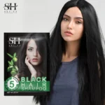 SEVICH 10Pcs Fast Black Hair Shampoo 5 Mins Fast Become Black Hair Dye Herb Natural Hair Care Restore Colorant Shampoo Hair Care - Image 4