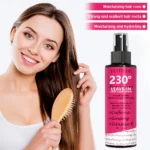 230° Ginseng, Coconut Oil, and Castor Oil Leave-in Hair Spray - Instant Smoothing Formula Suitable for All Hair Types - Image 4