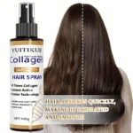 Keratin Silking Hairspray Spray with Jojoba Seed Oil and Collagen absorbs quickly and deeply nourishes hair - Image 3