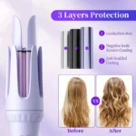 Hair Curling Iron 32mm Curler Wand Professional Curly Tongs Ceramic Electric Salon Styling Tool Small Crimping Iron - Image 6