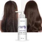 curly hair smoothing conditioner, moisturizes and deeply cares for hair, enhances shine and elasticity. - Image 3