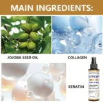 Keratin Silking Hairspray Spray with Jojoba Seed Oil and Collagen absorbs quickly and deeply nourishes hair - Image 5